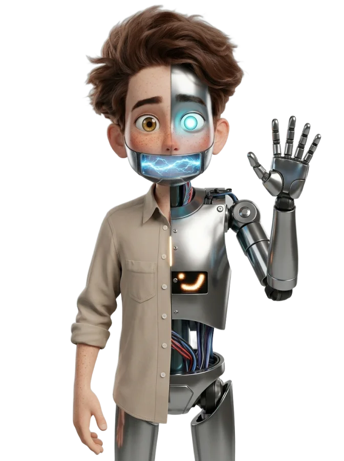 The Intern, waving — official spokesperson of XAI Therapy